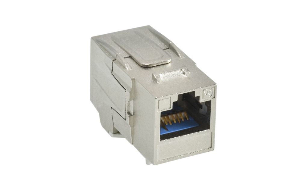 Straight - Die Cast - KICS Series Shielded Keystone Coupler